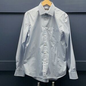 Men's Blue Striped Shirt